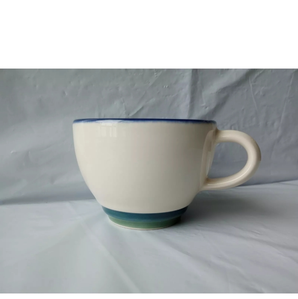 Pfaltzgraff "Ocean Breeze" Stoneware Coffee Mug/Tea Cup Blue-Teal-Green
